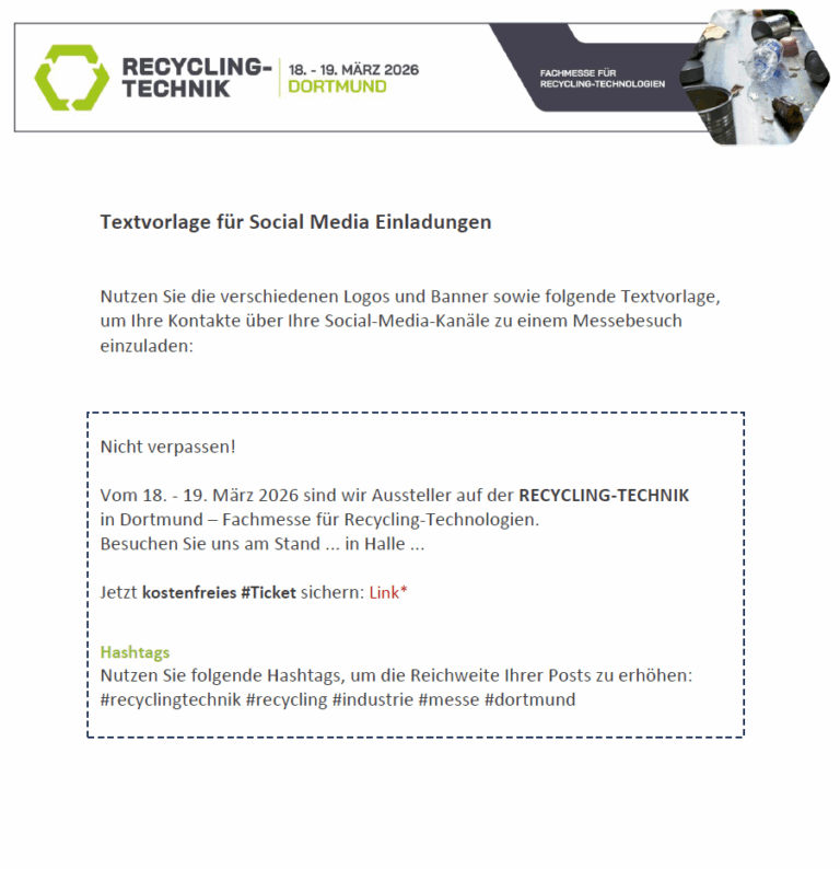 Snippet Social Media Textvorlage