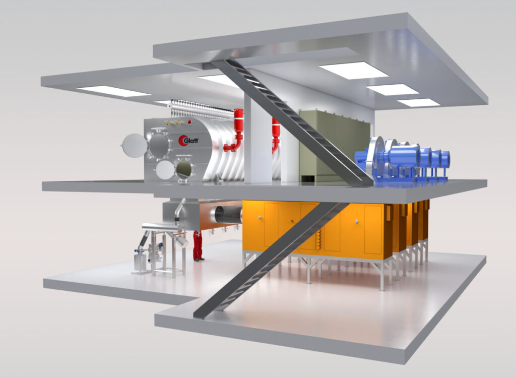 Glatt GF ModFlex: New plant concept for continuous powder agglomeration