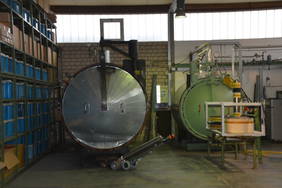 Erweiterung der Produktion – Neuer SCHOLZ Autoklave für Heißvulkanisation