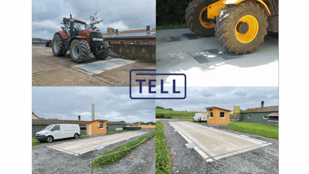 Vehicle scales and axle load scales