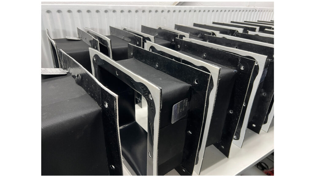 Conductive expansion joints in accordance with ATEX for your plants. For use in coal mills, rock mills and even in the fine powder sector.