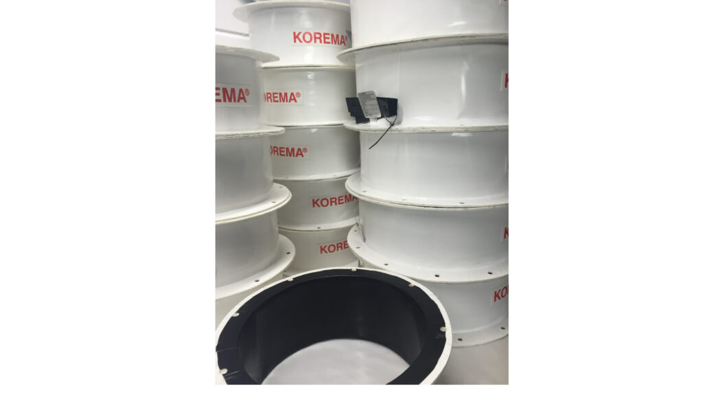 Conductive expansion joints in accordance with ATEX for your plants. For use in coal mills, rock mills and even in the fine powder sector.