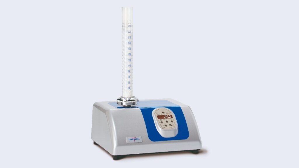 Jolting Volumeter
