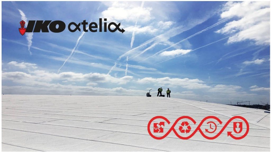 IKO Atelia, systemes de toitures circulaires