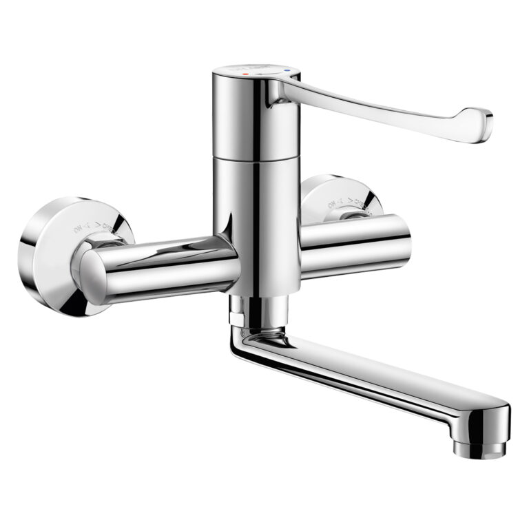 Sequential mechanical sink mixer