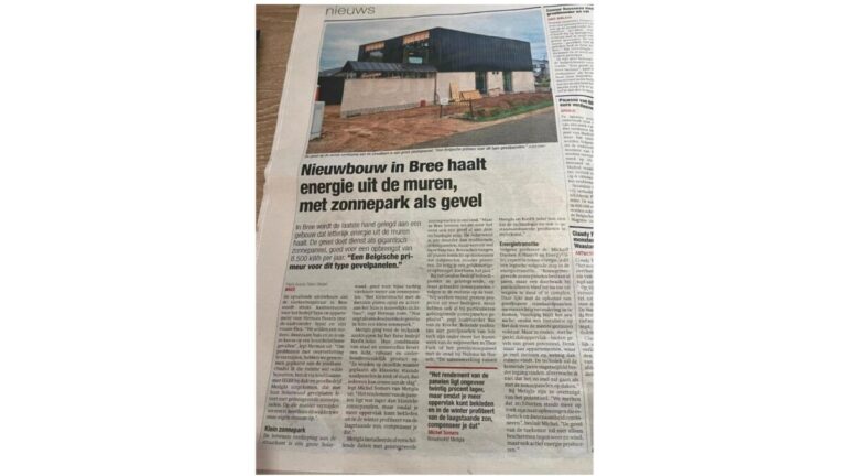 Falt Solar facade – Belang Van Limburg