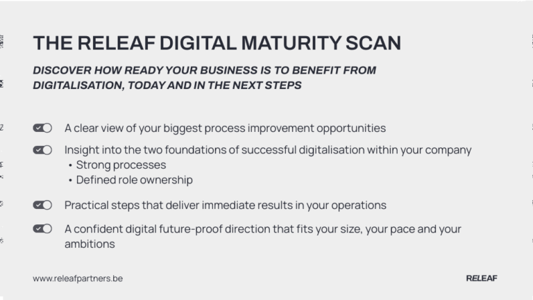 The RELEAF digital maturity scan