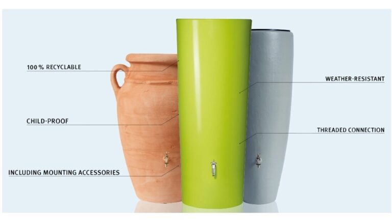 Rainwater harvesting overground