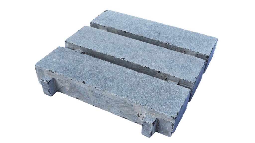 Vietnamese Blauwsteen: 30 x 10 x 5,0 VietDrain Gazon-Type