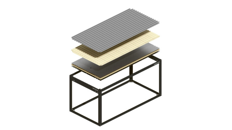 Éléments modulaires Toitures