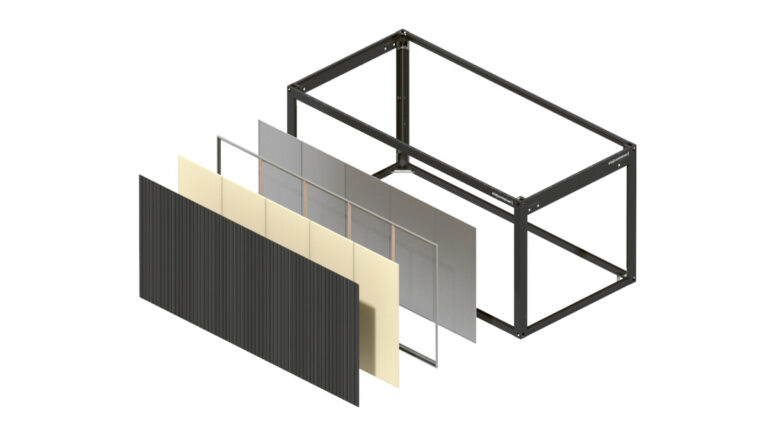 Éléments modulaires Parois latérales