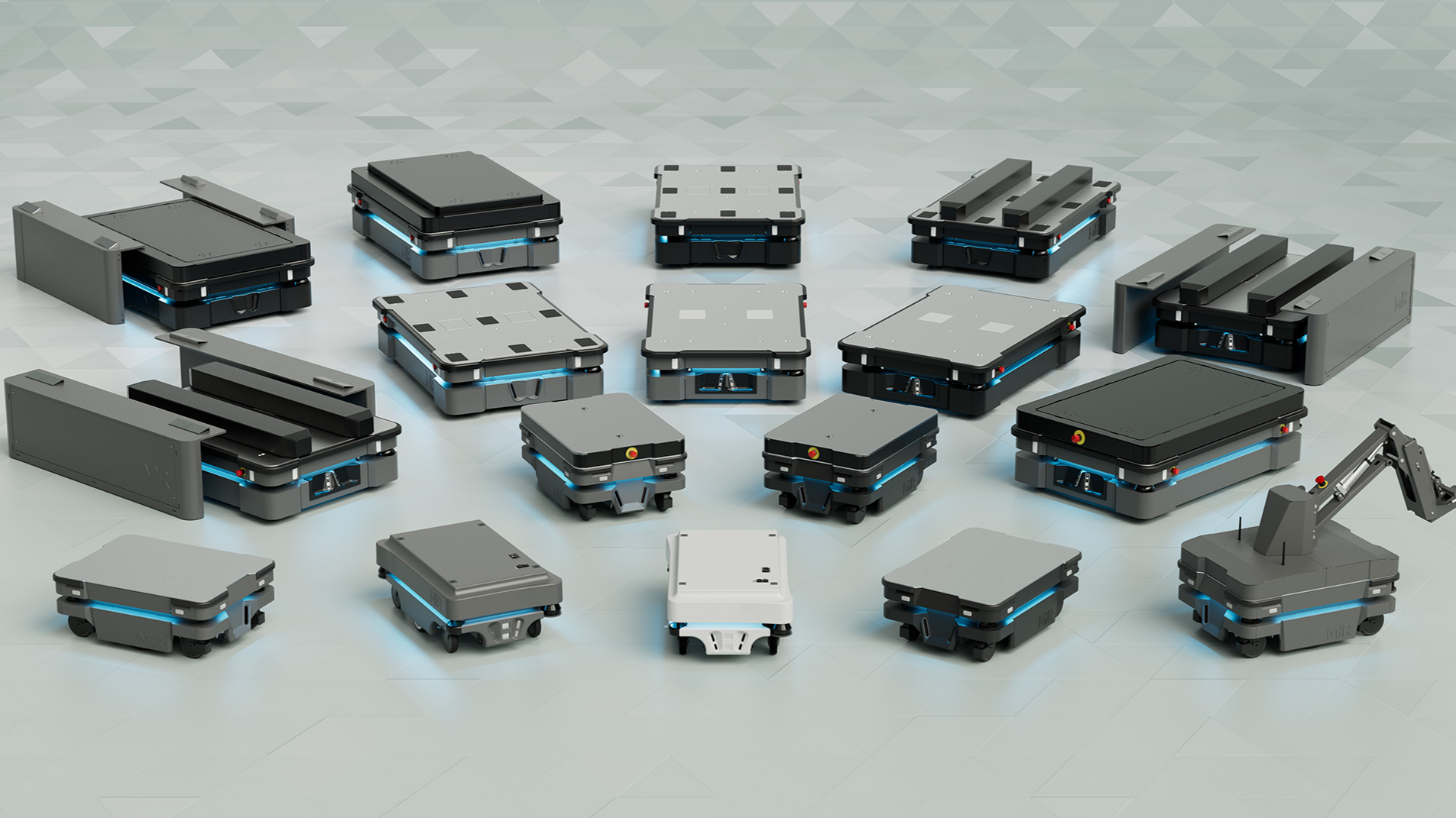 Fahrerlose Transportsysteme von Mobile Industrial Robots für die Intralogistik