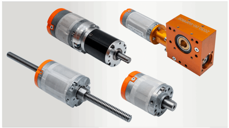 Internal rotor motors with gear – customized drive solutions