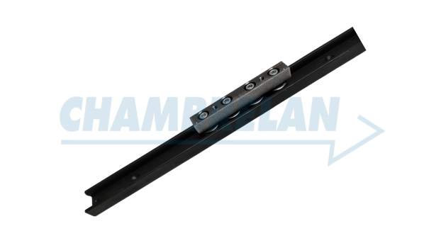 This ER28 linear guide is made of steel. The length can be adapted to the user’s needs up to 2000 mm. – High resistance to heavy loads – Very compact profile – The B28R runners integrated into the ER28 rail have case-hardened rollers