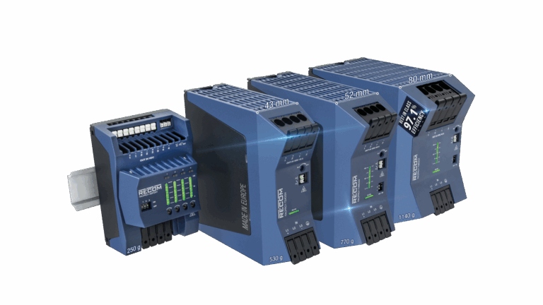 AC/DC Stromversorgungen für die Hutschiene