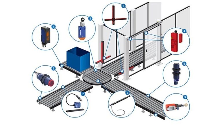 Sensorlösungen für Lager- und Fördertechnik