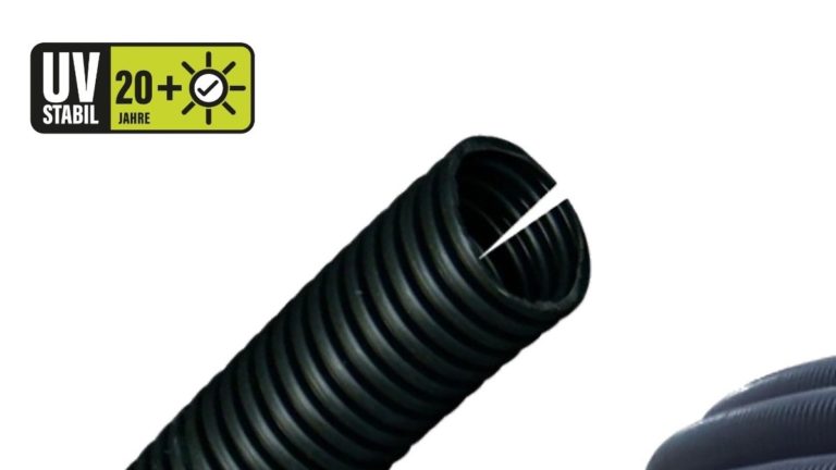 NYLFLEX UV-PA6 – UV-stabiles Wellrohr für langlebigen Kabelschutz