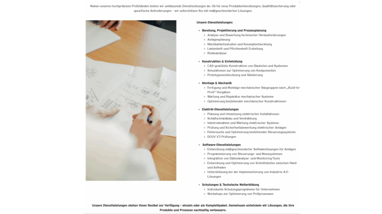 Dienstleistungen