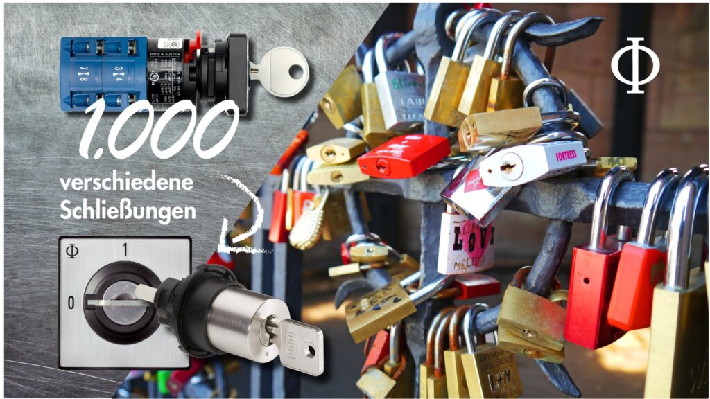 Schalter und Steckschlüsseleinrichtungen