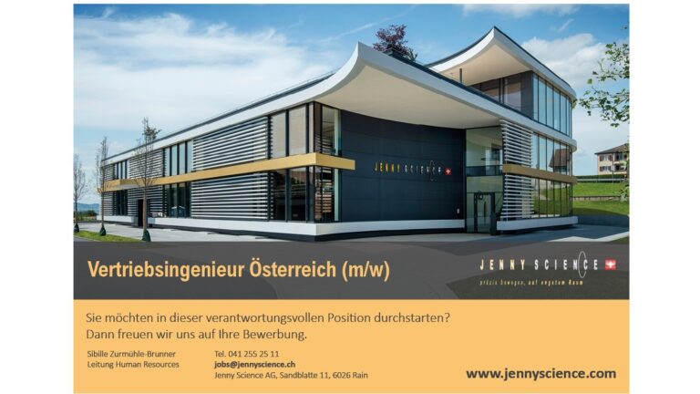 Vertriebsingenieur Aussendienst Österreich (m/w) 100%