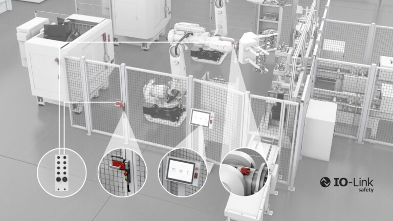 Sicherheitstechnik für den Anschluss an IO-Link