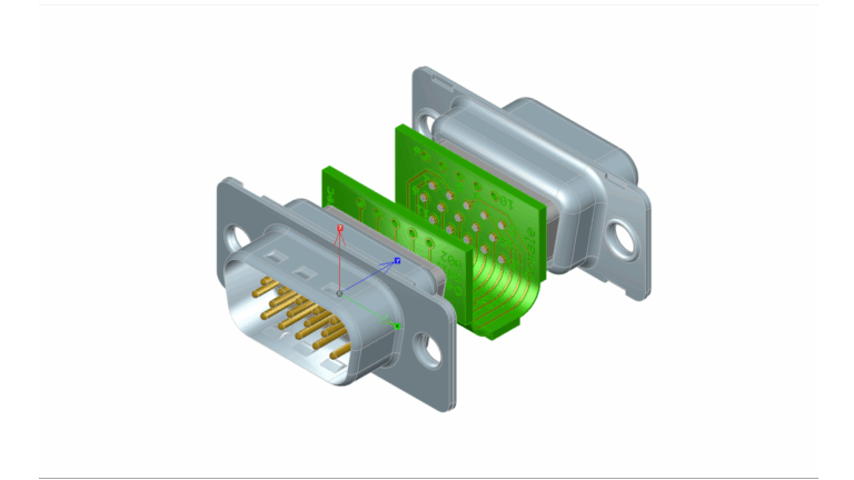 HD15 and HD26 Flex-Rigid-PCB for 1:1 Diagnostic Plugs
