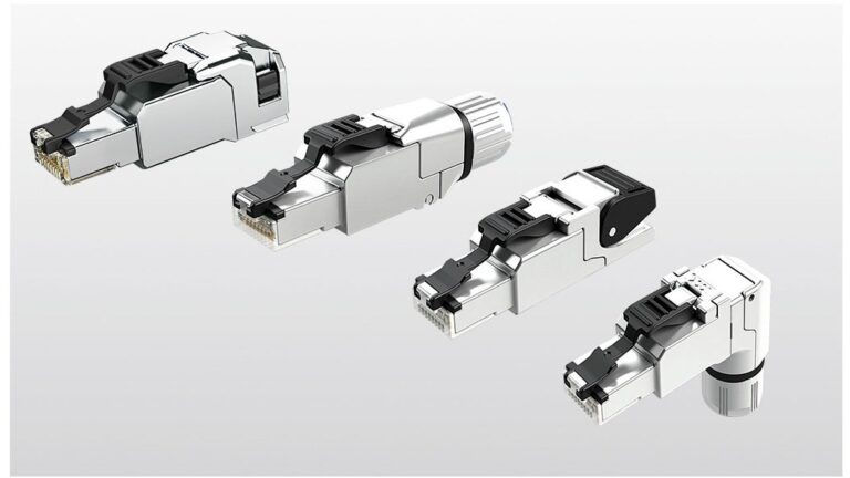 Field assembly RJ45 connectors for home networks, industry and data center