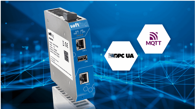 edgeGate – Access PLC, CNC, and OPC UA Data via MQTT and OPC UA for higher-level management applications