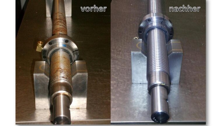 Repair of ball screws