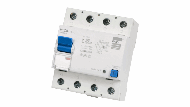 EPA RCCB type B / B+