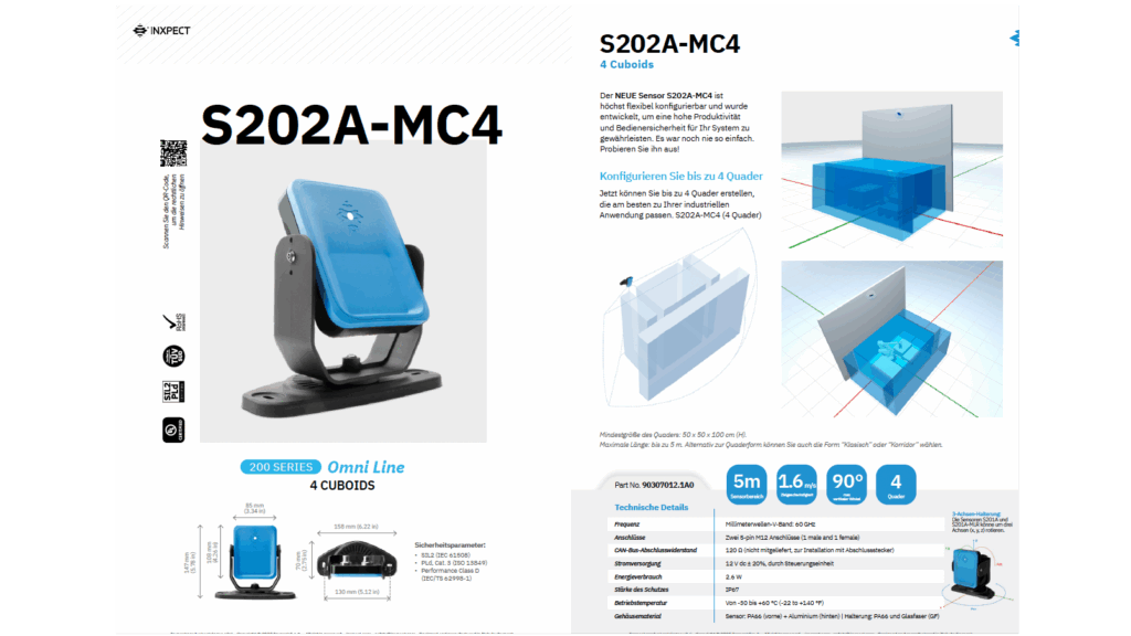 The NEW Radarsensor S202A-MC4