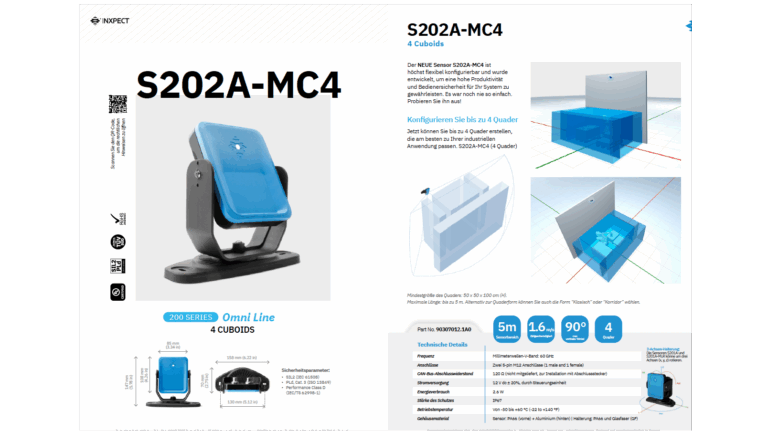 The NEW Radarsensor S202A-MC4