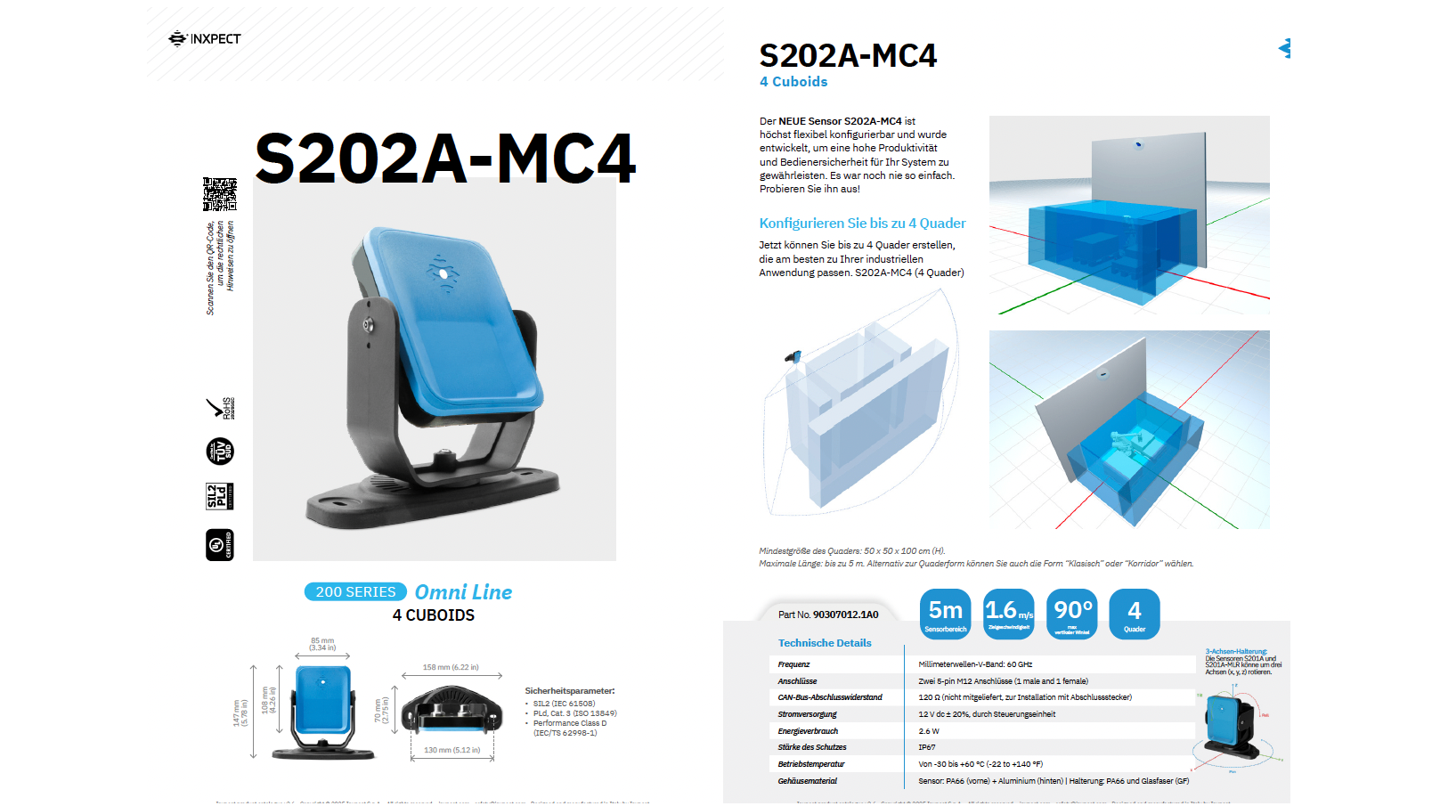 The NEW Radarsensor S202A-MC4