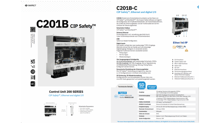 The NEW Control Unit C201B CIP Safety