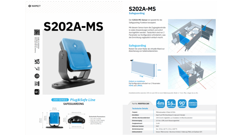 The NEW Radarsensor S202A-MS