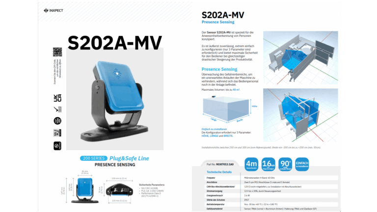 The NEW Radarsensor S202A-MV