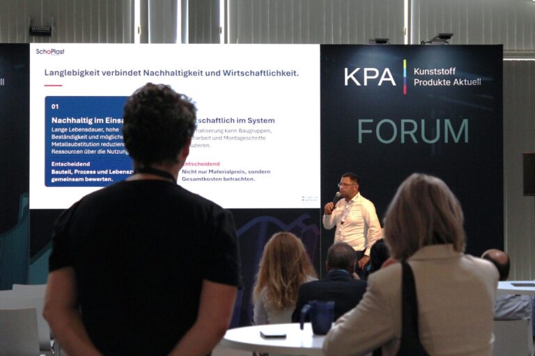 Martin Beyer von Schoplast Plastics GmbH auf der KPA Leipzig/Schkeuditz 2026.