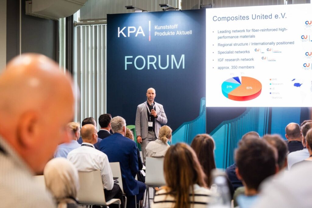 Composites United im Vortrag auf dem KPA Forum der KPA in Leipzig/Schkeuditz 2026