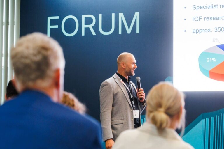 Martin Kretschmann von Composites United auf dem MKT, der im Rahmen der KPA Leipzig/Schkeuditz 2026 stattfand.