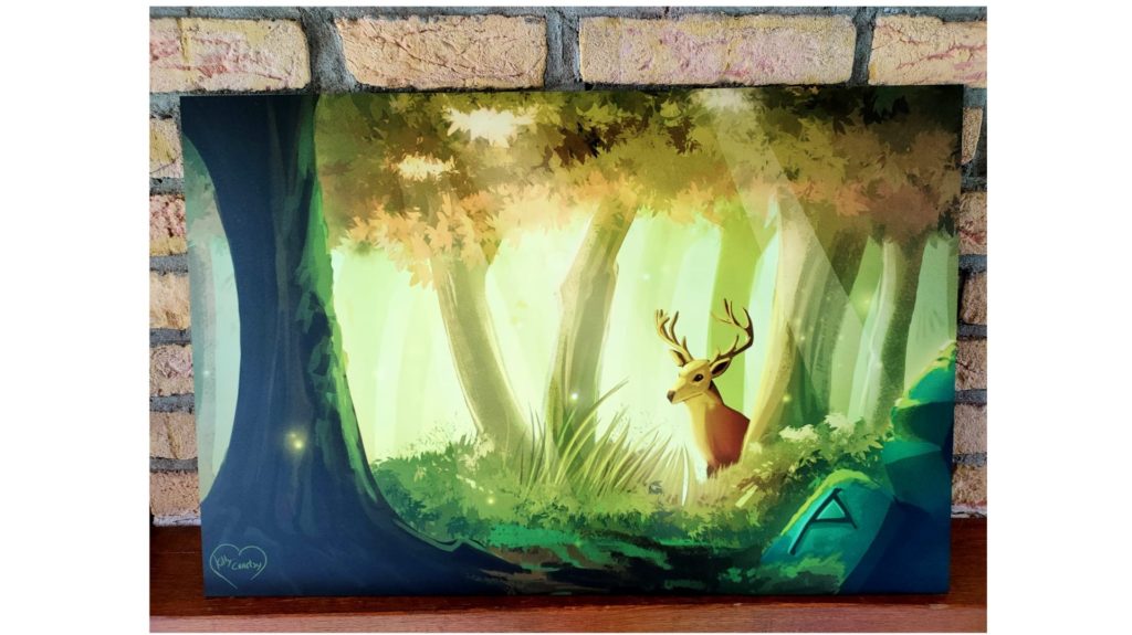 Deer Aluminium plate