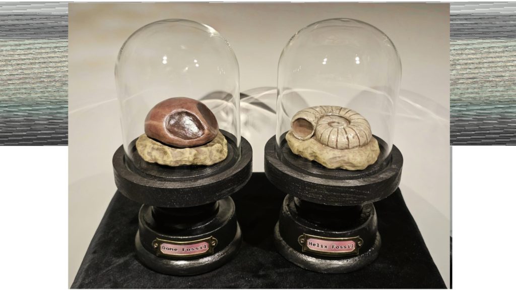 Handcrafted anime fossils