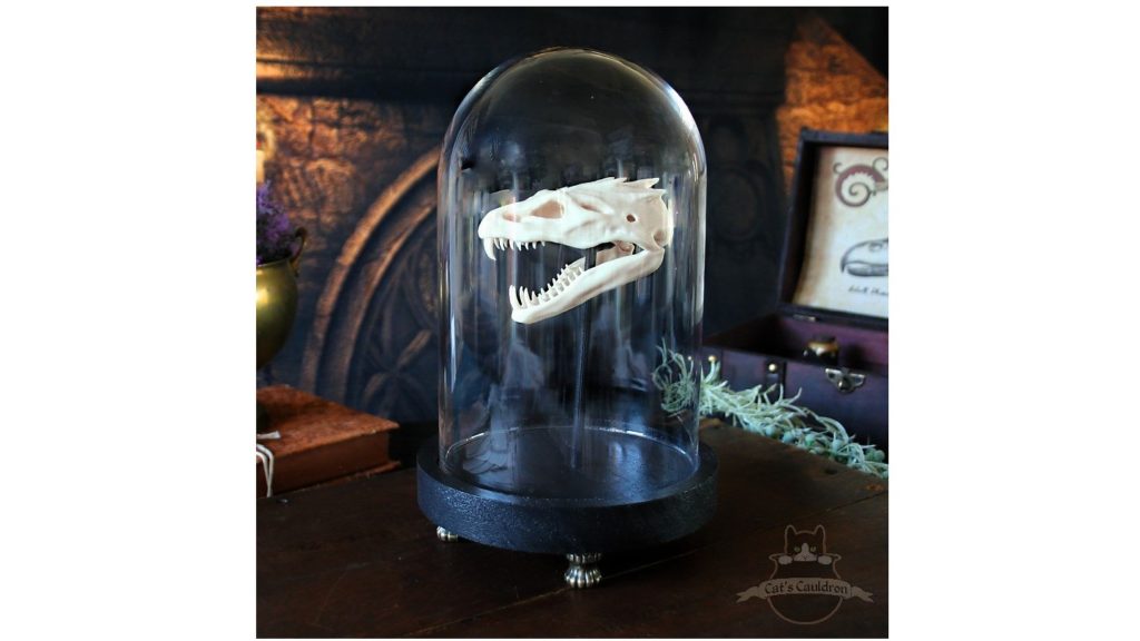 Custom made Magical Creatures in Glass Bell Jars