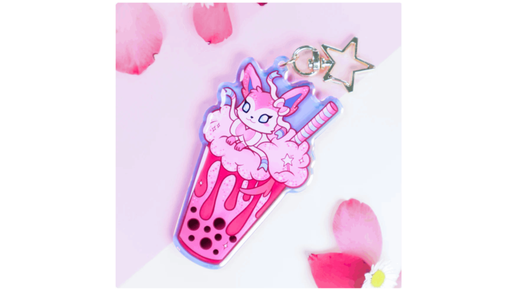 Fairy Type Pocket Tea Keychain