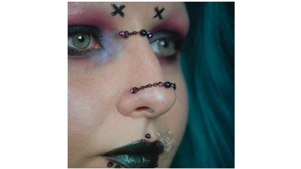 Chaînes de piercing en acier inoxydable faites à la main