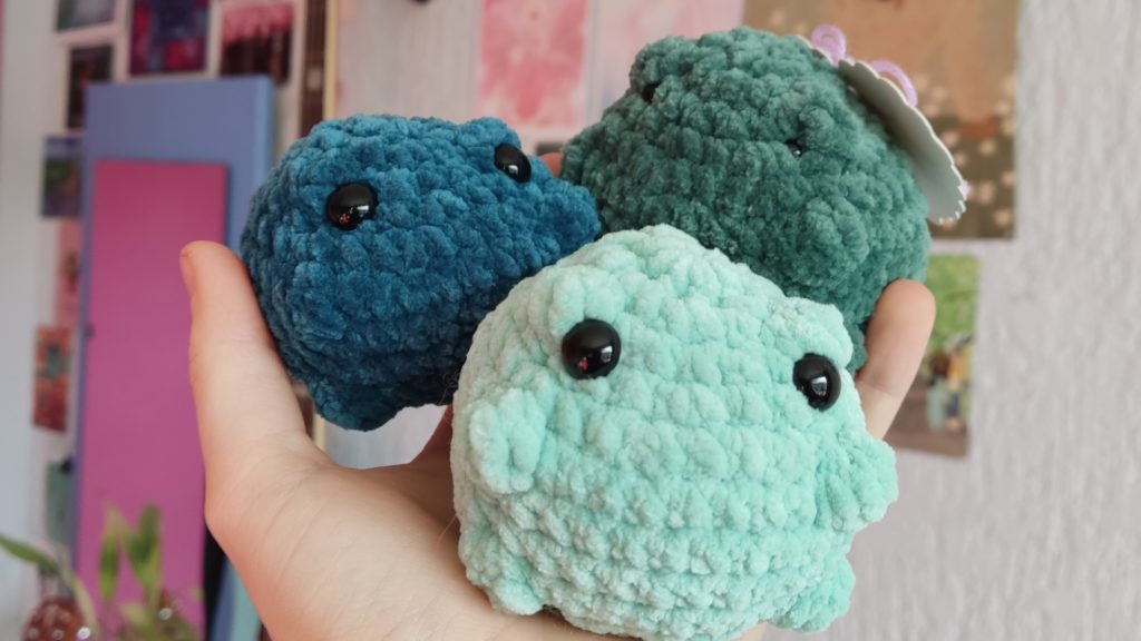 Crocheted plushies