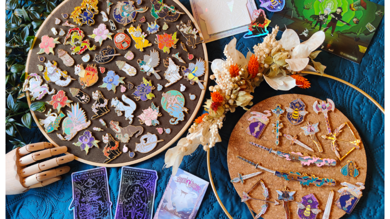 Hard Enamel Pins, Prints and Stickers