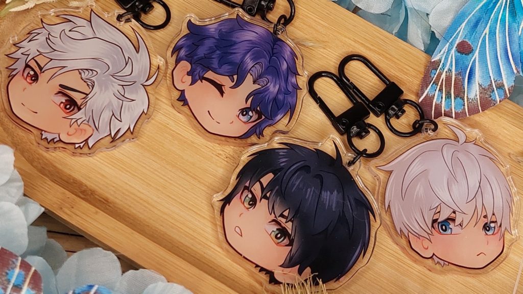 Chibi Head charms Love and Deepspace