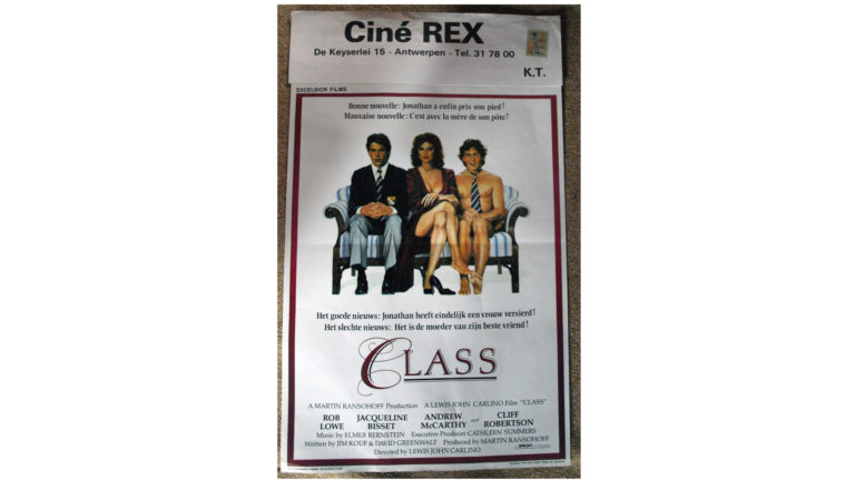 Andrew Mccarthy Class poster