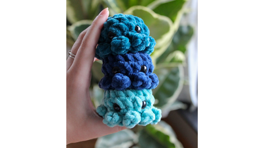 Mini Octopus Plushie – Handmade Crochet Companion