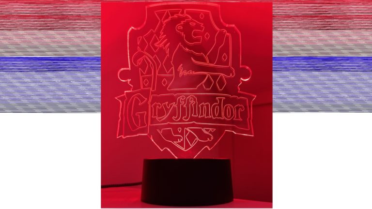Gryffindor LED light